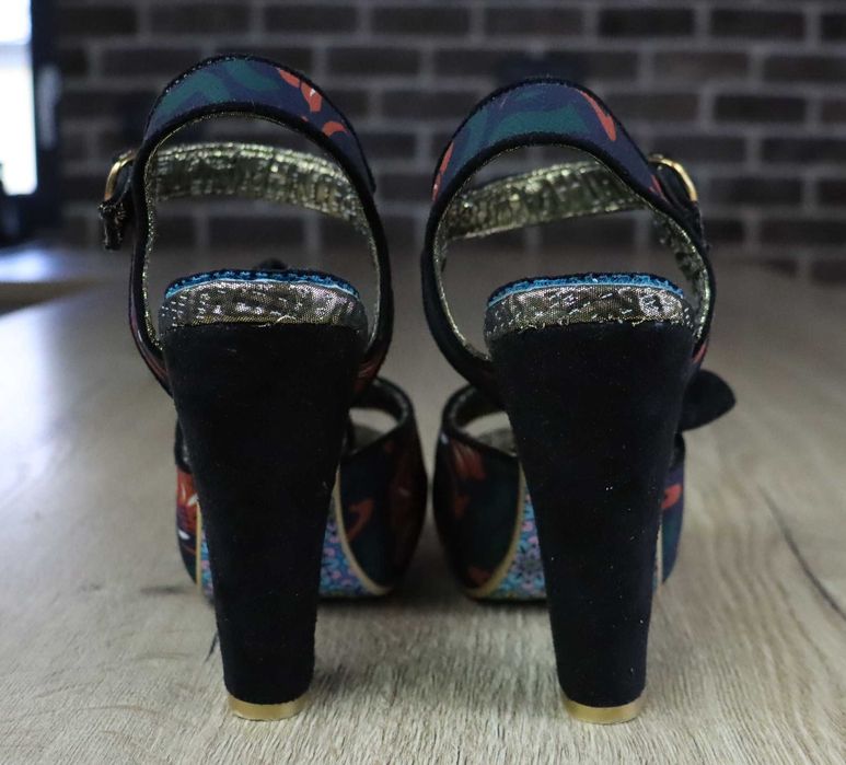 Irregular Choice damskie sandały na słupku 38 ( 24 cm)