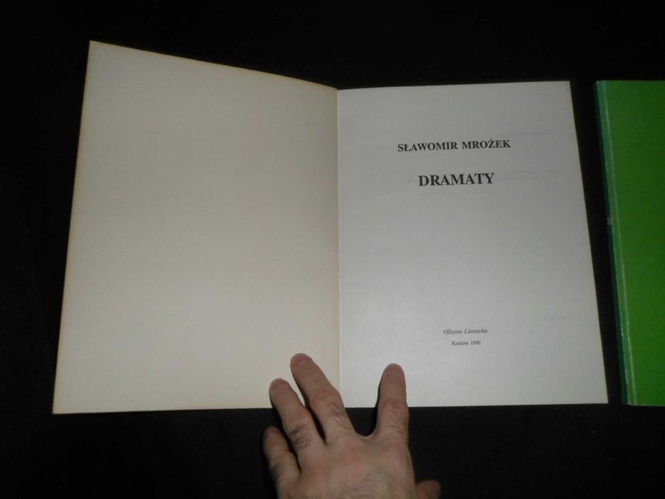 Sławomir Mrożek 2 książki : Dramaty + Małe prozy