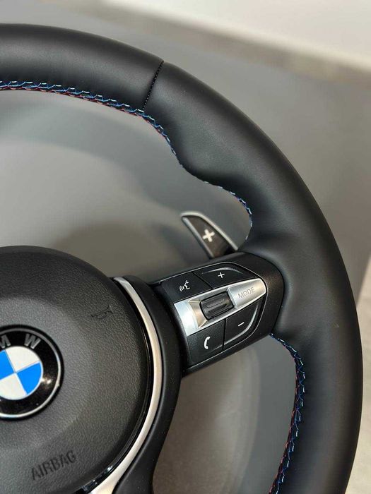‼️ BMW M Sport Руль зі Шкіри Nappa ‼️ Спортивне Кермо M3 Style F20 F21 F30 F31 F32 F33 F36 F10 F11 X3 F25 X5 F15