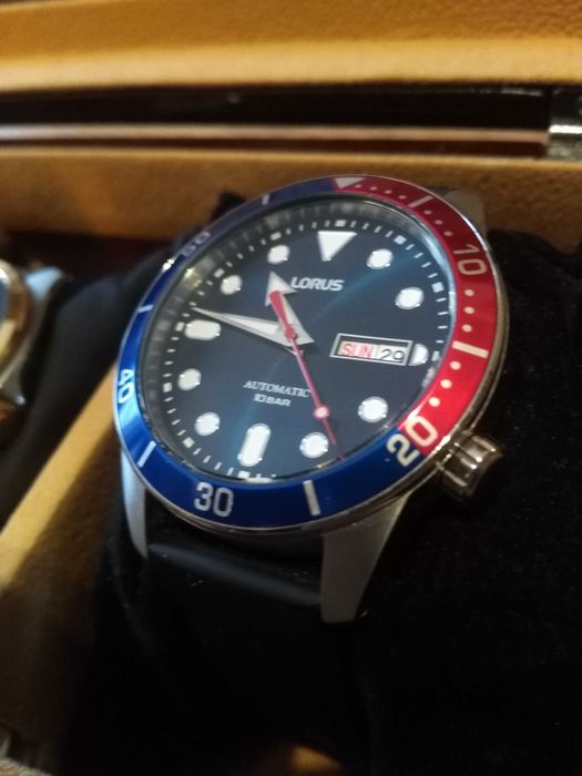 Lorus RL451AX9G Seiko Y676 WR100 wersja Pepsi już unikatowy model