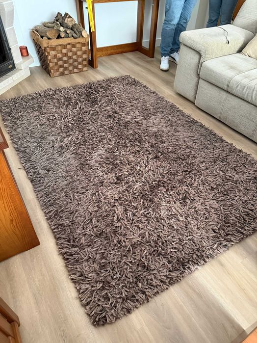 Tapete de Sala 210x140 cm - Pelo Alto - Bom Estado