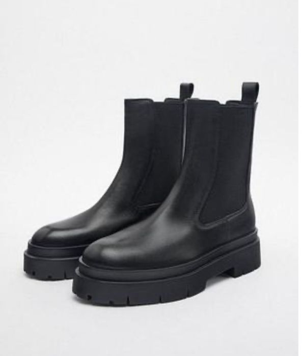 Челсі Zara шкіряні, 39 р