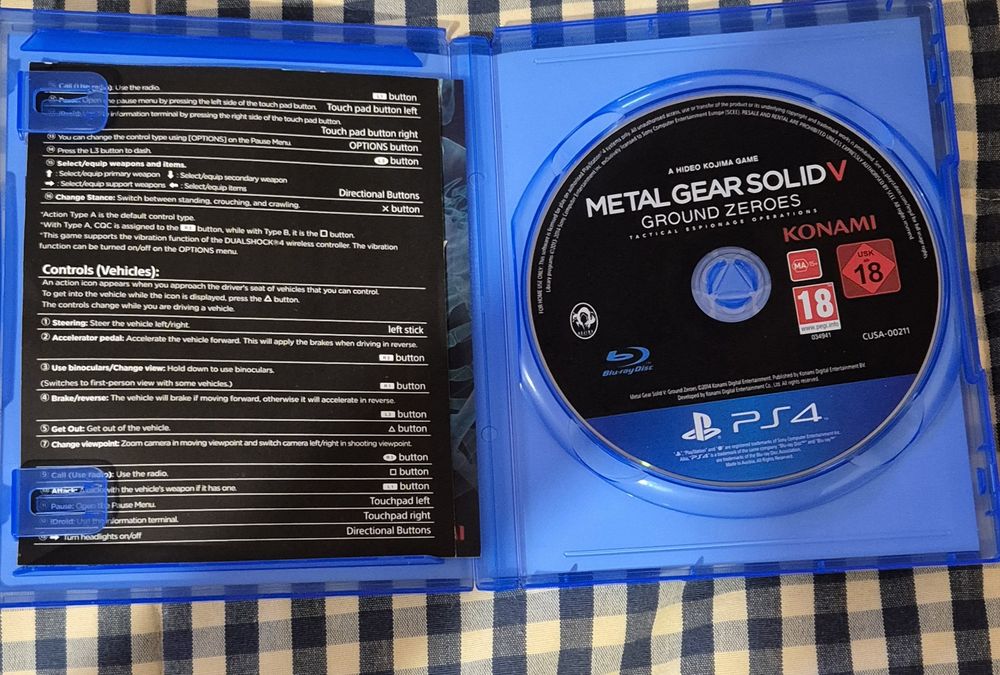 Metal Gear Solid V Ps4