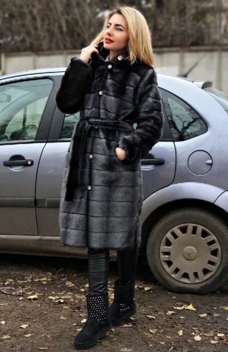 Шуба из искусственного меха под норку, СРОЧНО