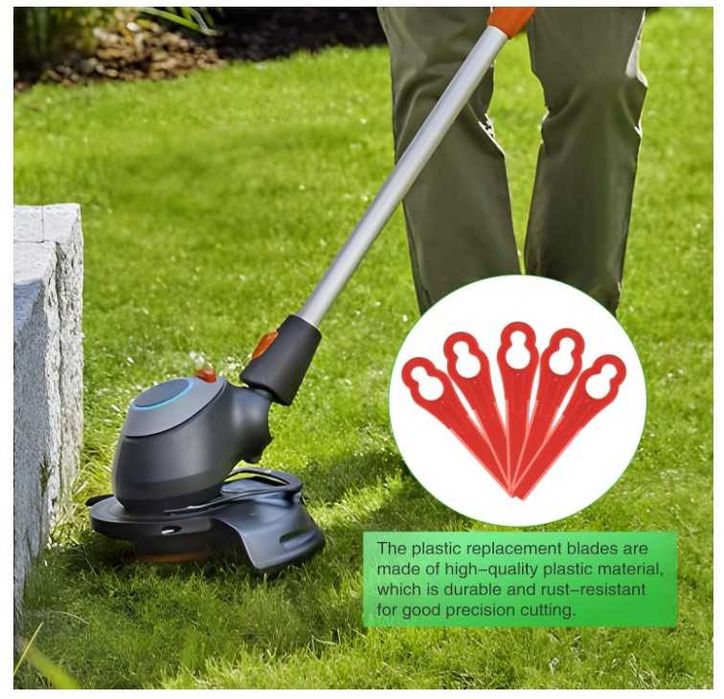 Plastikowe ostrza/noże do podkaszarki 120 sztuk CAINCAY