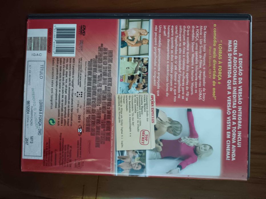 filme dvd original - loiras a forca