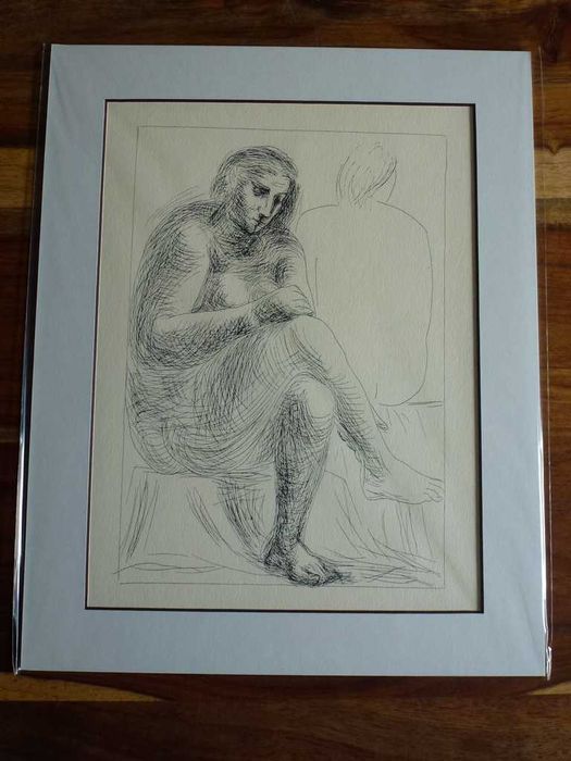 Pablo PICASSO - VOLLARD SUITE #136 - 1956 r.!