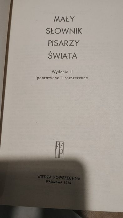 Mały słownik pisarzy świata