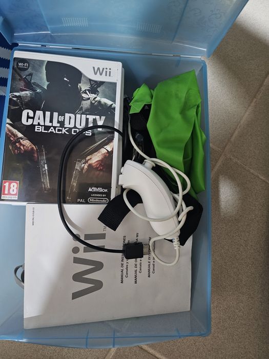 Nintendo wii cinza