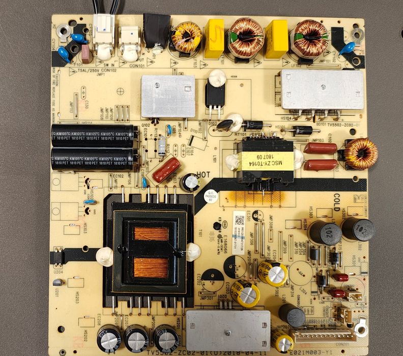 T-con st4251d01-1-c-1  телевізора Kivi 43UP50GU