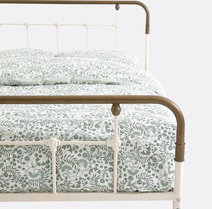 Complete La Redoute Double Bed Set (140x190) – Frame, Base & Mattress. Cama de Casal Completa