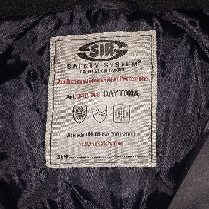 Робоча Куртка Sir safety system. Куртка Gammatex(Спецодяг)