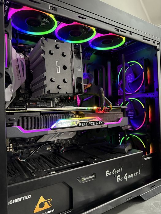 Gamemax Abyss TR /i5 8600k/ 16Gb ddr4-3200/rtx3070ti/ssd-512gb/hdd-1Tb