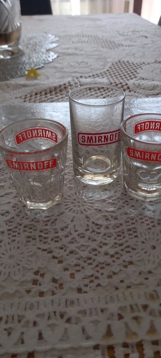 Kieliszki Smirnoff 3 sztuki