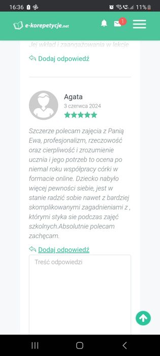 Korepetycje  NAUCZYCIEL - matematyka