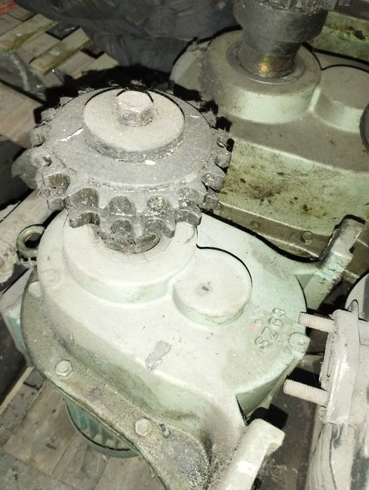 Мотор редуктор німецкий, германский, ГДР, мотор-редуктор інструм.