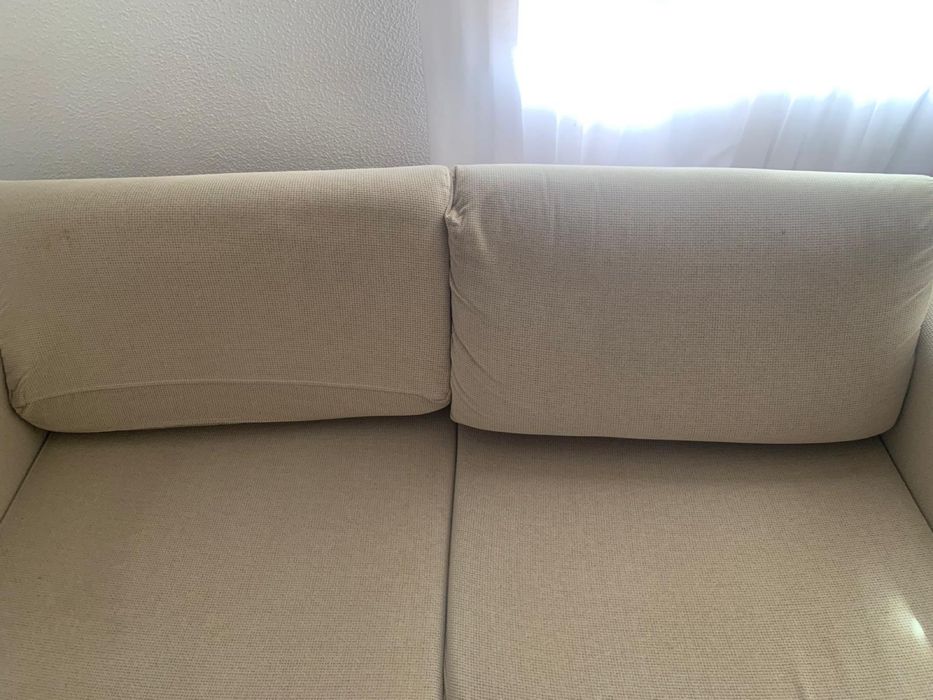 Sofa bege como novo