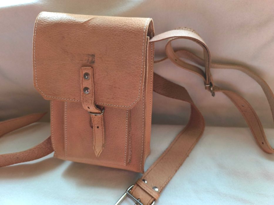 Skórzana torba dla elektryka, narzędziowa do pasa i na ramię