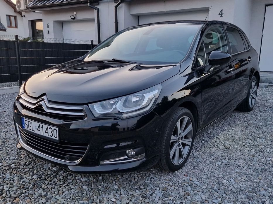 Citroën C4 130KM-Masaż-Navi-ALU17-BLIS-BEZWYPADKOWY-Klima2Strefy