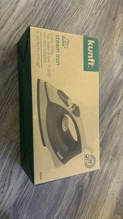 Ferro de engomar Kunft 1200W – pouco usado – 15€