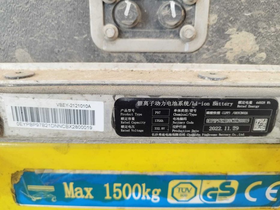 Byd Etp3 Bateria Akumulator Bank Energii 0EYCB02A