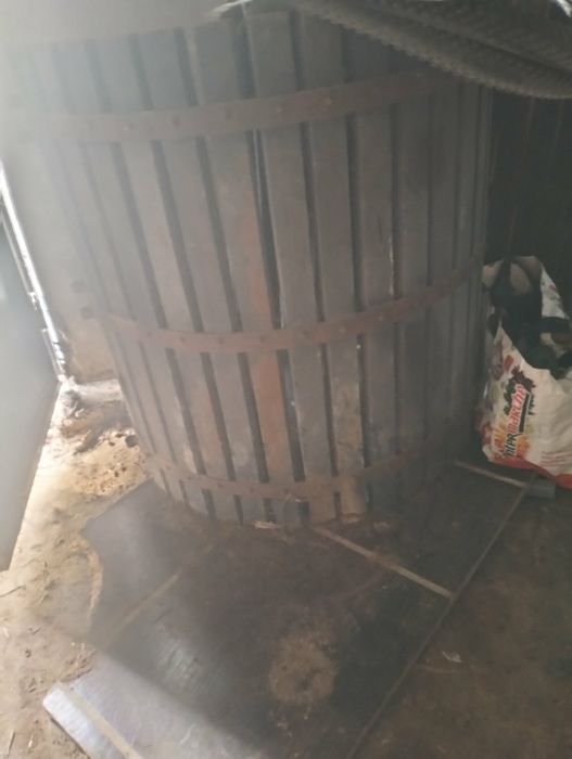 Prensa de vinho tradicional