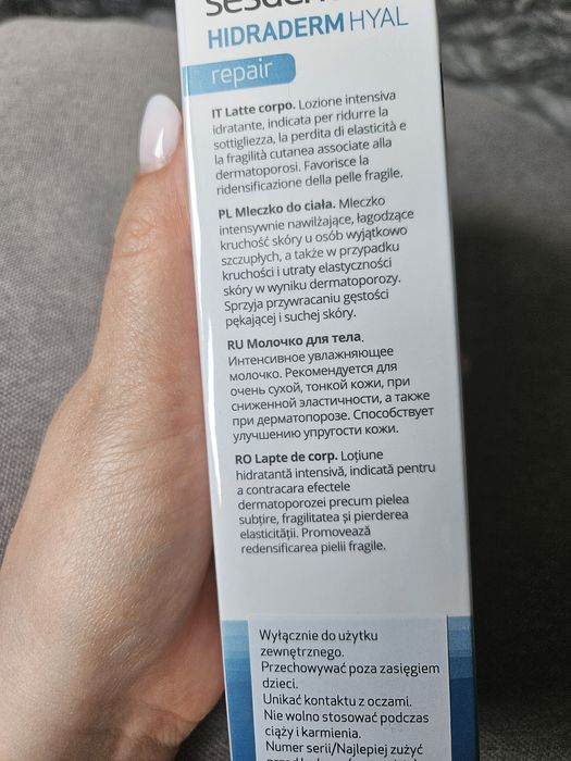 Sesderma hidraderm hyal repair body milk