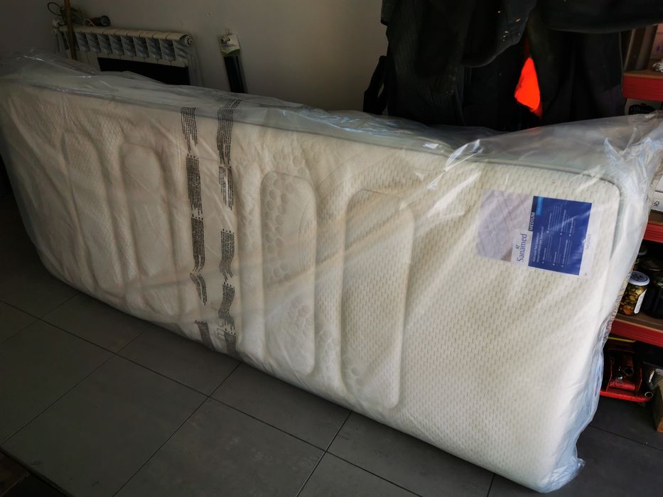 Materac Sanamed nowy 220x90 Visco Memory