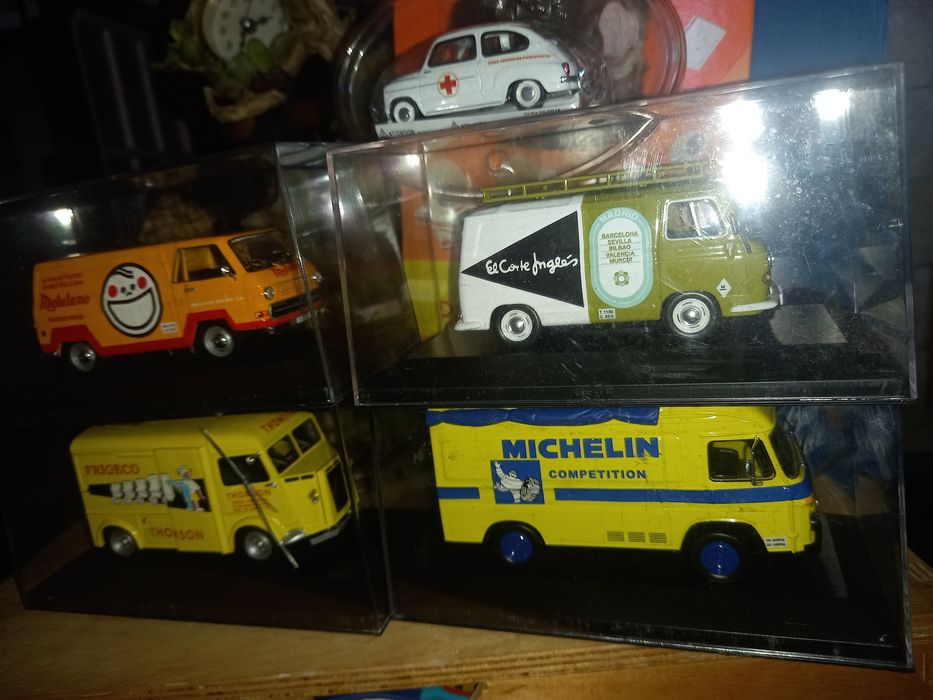 5 miniaturas escala 1/43