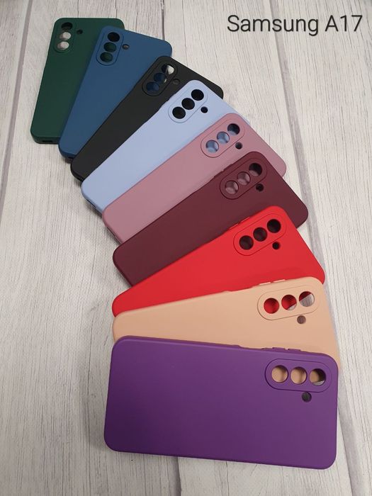 Накладка Силікон Бампер Чохол Самсунг А17 Samsung A17