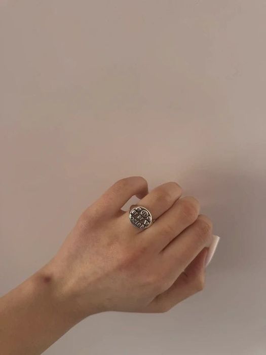 Vintage Maison Margiela Sygnet Pierścionek Numbers Logo Ring