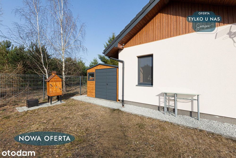 Nowy, parterowy dom marzeń pod lasem!