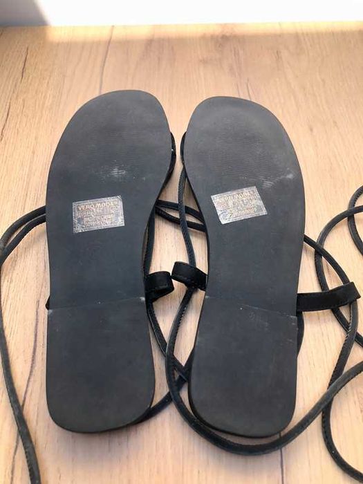 Vero Moda Sandały Damskie - Czarne - Rozmiar 41