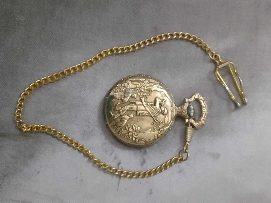 Bonita coleção de 6 relógios de bolso