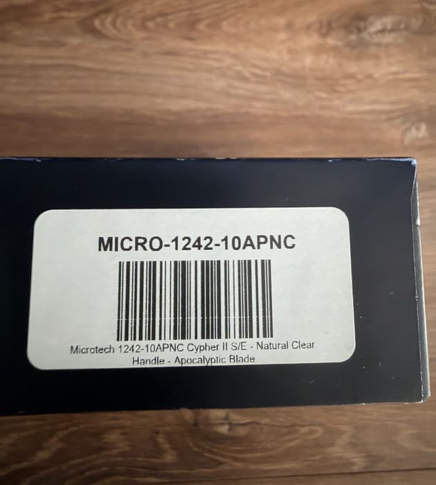 Нож Microtech cypher 2