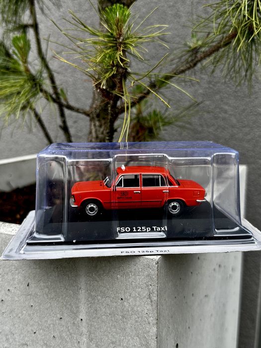 FSO Fiat 125P TAXI-auta PRL,legendy FSO,premium,autka,model
