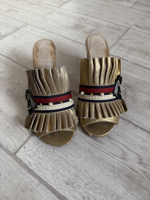 Шльопанці на каблуку kurt geiger