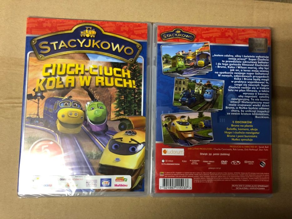 DVD Stacyjkowo: Ciuch-Ciuch Koła w Ruch!
