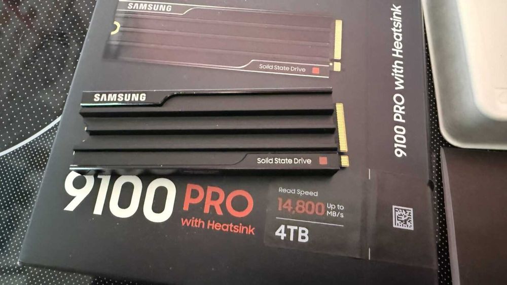 Samsung SSD 9100 PRO with Heatsink 4TB ГАРАНТІЯ 5 років