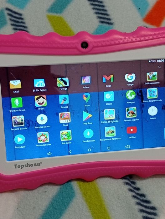 Tablet topshow para crianças bem funcional