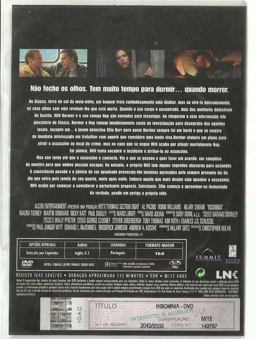 FILMES - 3 DVD originais com selo do IGAC