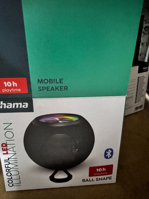 Głośnik Bluetooth mobilny HAMA Ballshape 3.0 Czarny