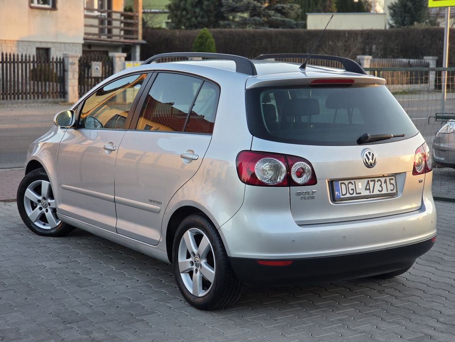 VW Golf Plus 1.6 MPI 2008 Rok Plus LPG mały przebieg