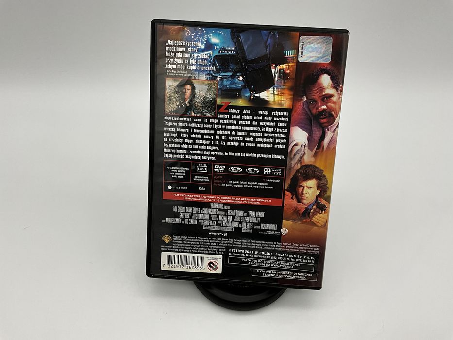 Zabójcza Broń DVD (Wersja Reżyserska), Lethal Weapon, Mel Gibson