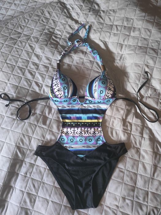 Strój kąpielowy jednoczęściowy monokini, r 36