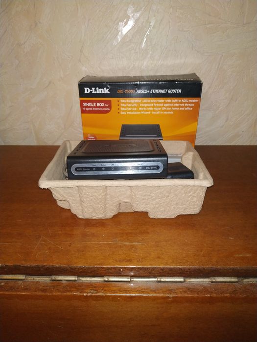 D-LINK DSL-2500U adsl2+ роутер