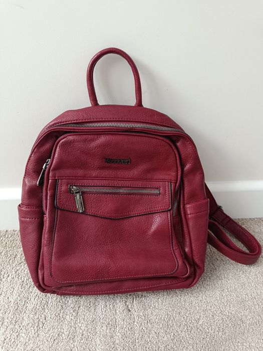 Bordowy plecak nowy bez metki