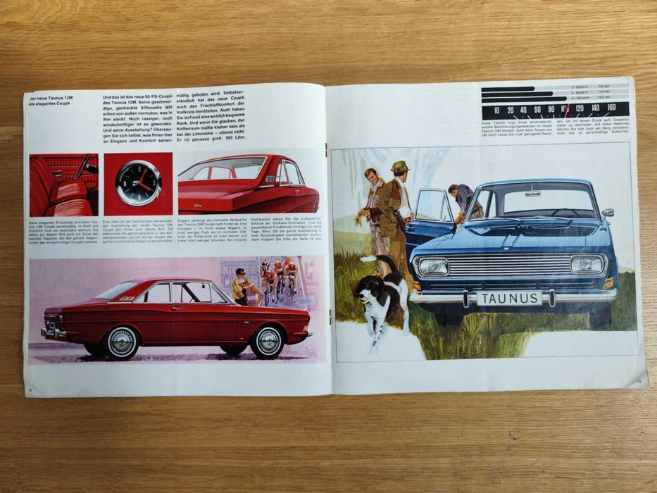 Prospekt FORD Taunus 12M 15M