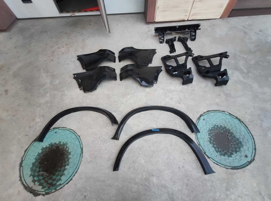 фендер Кронштейн  крепление  бампера арки BMW X5 E70