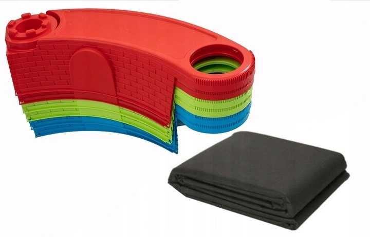 Дитяча пластикова пісочниця Marmat 170 см + підкладка В НАЯІНОСТІ